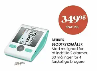 Beurer blodtryksmåler