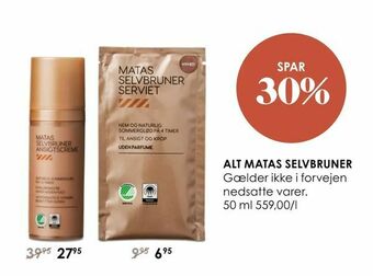 Matas Matas selvbruner tilbud