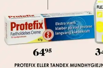Protefix eller tandex mundhygiejne