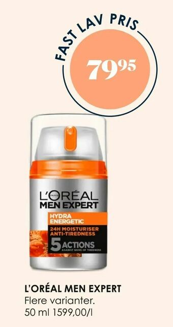 Matas L'oréal men expert tilbud