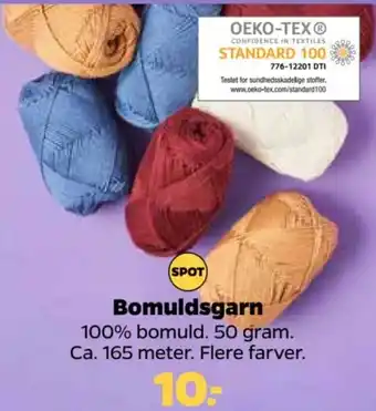 Netto Bomuldsgarn tilbud