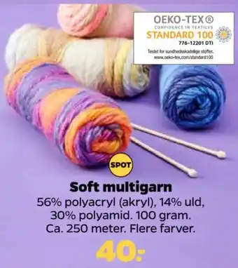 Netto Soft multigarn tilbud