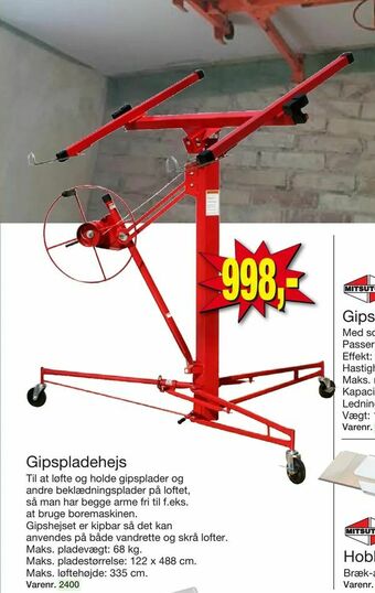 Harald Nyborg Gipspladehejs tilbud