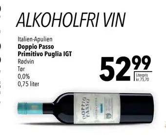Citti Doppio passo primitivo puglia igt tilbud
