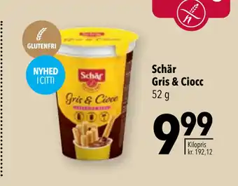 Citti Schär gris & ciocc tilbud