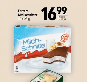 Citti Ferrero mælkesnitter tilbud