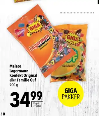 Malaco lagermann konfekt original eller familie guf