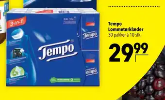 Tempo lommetørklæder