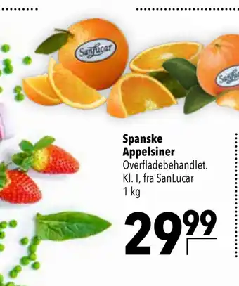 Spanske appelsiner