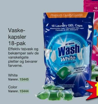 Vaskekapsler 18-pak