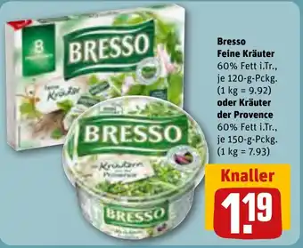 REWE Bresso Feine Kräuter tilbud