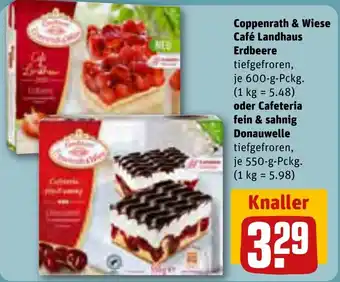 REWE DE Coppenrath & Wiese Café Landhaus Erdbeere tilbud