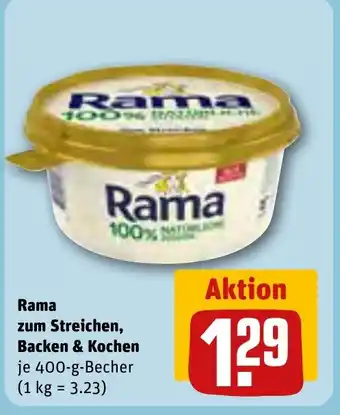 REWE DE Rama zum Streichen, Backen & Kochen tilbud