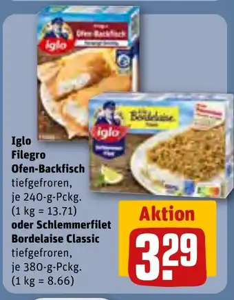 Iglo Filegro Ofen-Backfisch