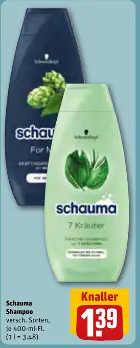 REWE DE Schauma Shampoo tilbud