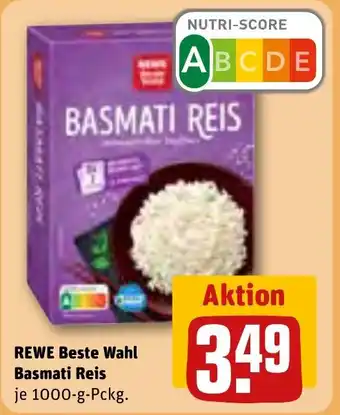 REWE Beste Wahl Basmati Reis