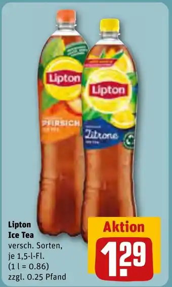 REWE DE Lipton Ice Tea tilbud