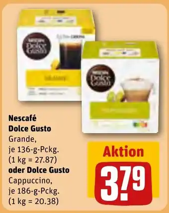 REWE DE Nescafé Dolce Gusto tilbud
