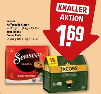 REWE DE Senseo Kaffeepads Classic tilbud