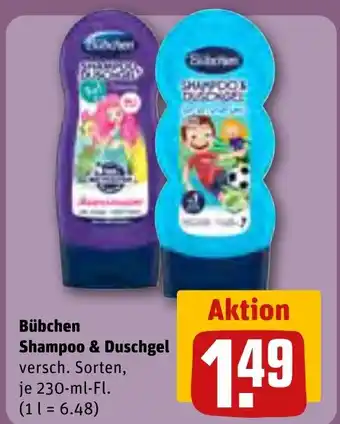 REWE DE Bübchen Shampoo & Duschgel tilbud