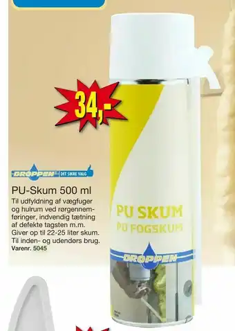 Harald Nyborg PU-Skum 500 ml tilbud
