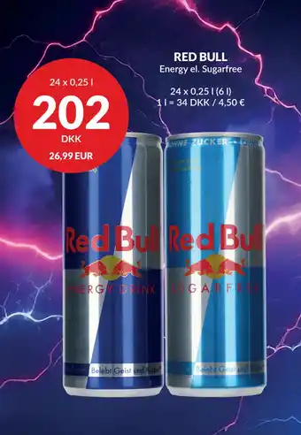 Nielsen's Discount Red bull tilbud
