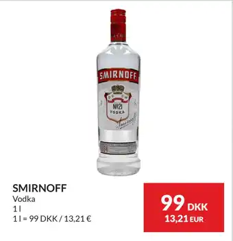 Nielsen's Discount Smirnoff tilbud