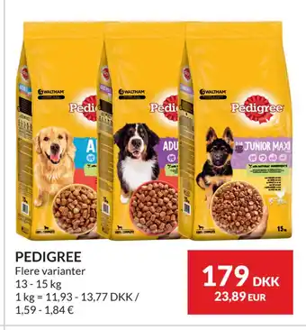 Nielsen's Discount Pedigree tilbud