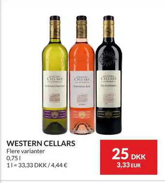 Nielsen's Discount Western cellars tilbud