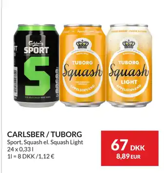 Nielsen's Discount Carlsber / tuborg tilbud