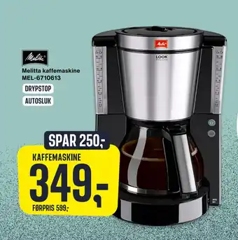 Skousen Melitta kaffemaskine mel-6710613 tilbud