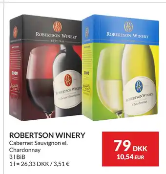 Nielsen's Discount Robertson winery tilbud