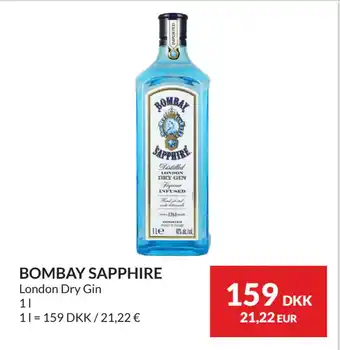 Nielsen's Discount Bombay sapphire tilbud