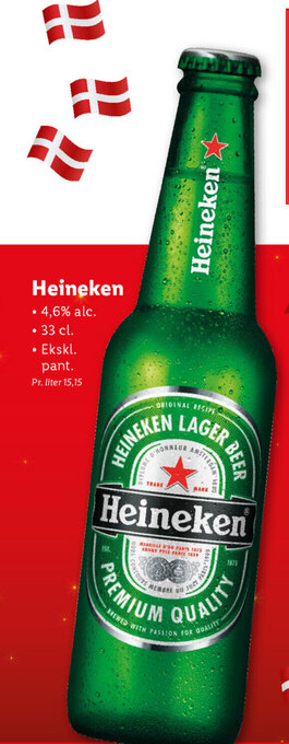 Lidl Heineken tilbud