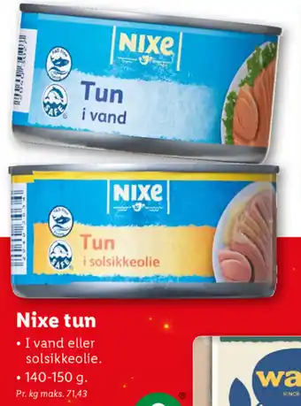 Nixe Tun 140-150g