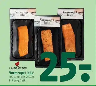 Coop 365 Varmrøget laks tilbud