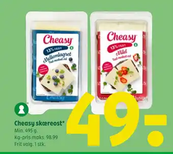 Coop 365 Cheasy skæreost tilbud