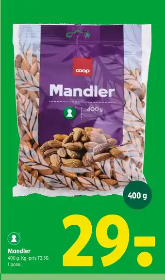 Coop 365 Mandler tilbud