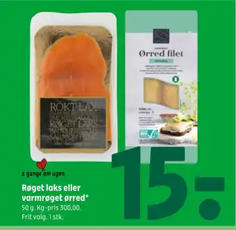Coop 365 Røget laks eller varmrøget ørred tilbud