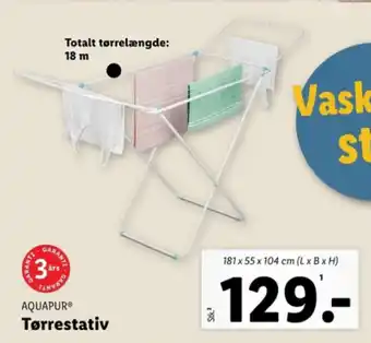 Lidl Tørrestativ tilbud