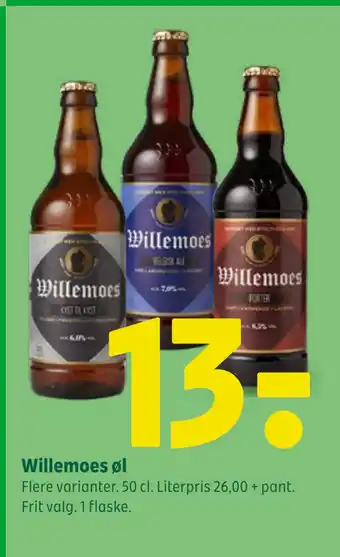 Coop 365 Willemoes øl tilbud