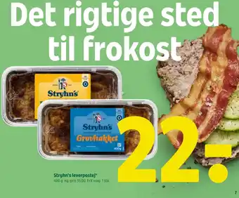 Coop 365 Stryhn's leverpostej tilbud