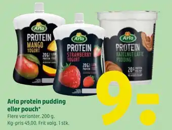 Coop 365 Arla protein pudding eller pouch* tilbud