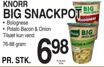KNORR BIG SNACKPOT
