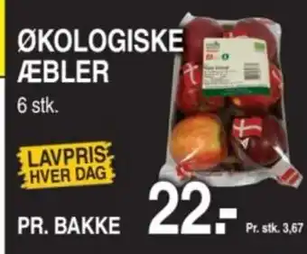 ABC Lavpris ØKOLOGISKE ÆBLER tilbud