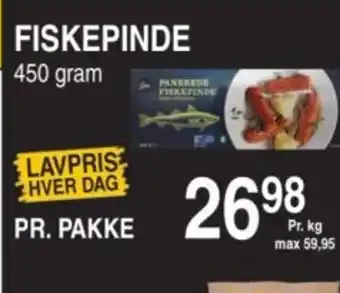 FISKEPINDE 450 gram