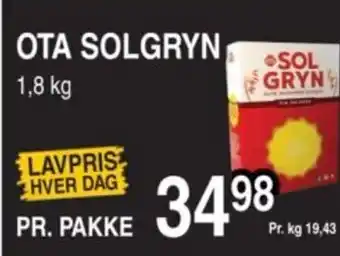 ABC Lavpris OTA SOLGRYN tilbud