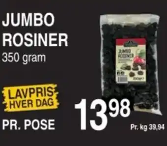 JUMBO ROSINER 350 gram