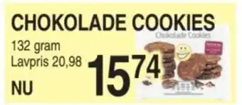 ABC Lavpris CHOKOLADE COOKIES tilbud