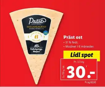 Präst ost